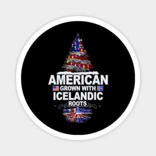 Christmas Tree  American Grown With Icelandic Roots - Gift for Icelandic From Iceland Magnet